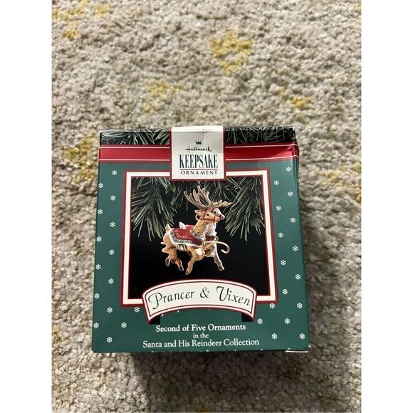 Hallmark Other - Hallmark Keepsake Prancer & Vixen Ornament 2nd Of 5 Ornaments